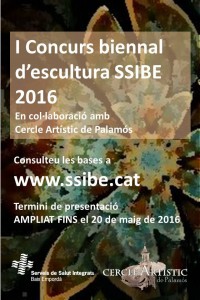 cartell ssibe logo sobre negre